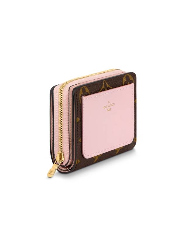 Lou Monogram Coated Canvas Wallet Pink - LOUIS VUITTON - BALAAN 3