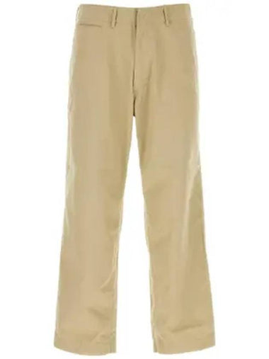 Chino straight pants beige - NANAMICA - BALAAN 1