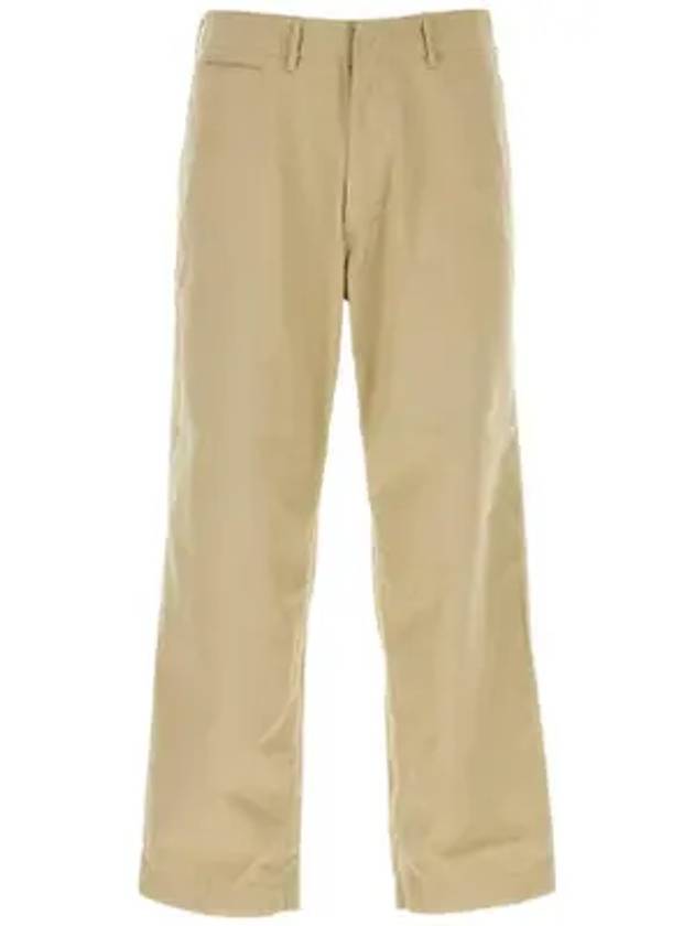 Chino Straight Pants Beige - NANAMICA - BALAAN 1