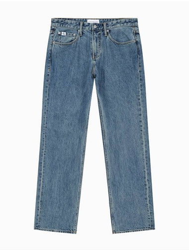 Jeans 90s Denim Straight Jeans Stone Blue - CALVIN KLEIN - BALAAN 1