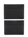 Logo Lettering Card Wallet Black - SAINT LAURENT - BALAAN 2