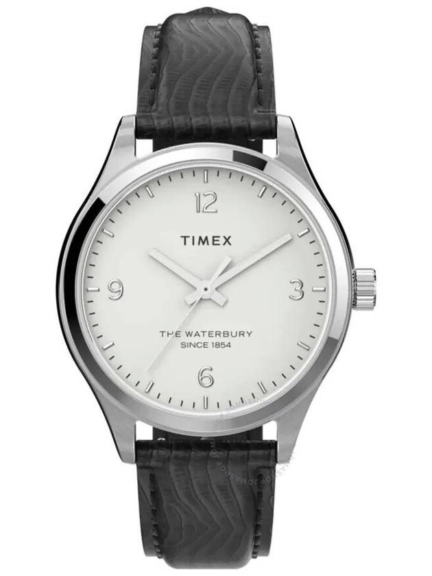 Timex Waterbury Quartz White Dial Ladies Watch TW2U97700 - TIMEX - BALAAN 1