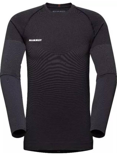 Trift Logo Long Sleeve T-Shirt Black - MAMMUT - BALAAN 2