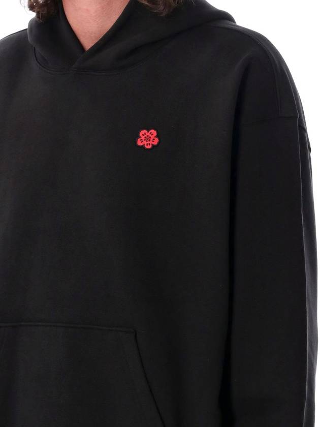 Boke Flower Oversized Hoodie Black - KENZO - BALAAN 4