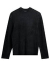 TWAIN PLATED KNIT CREW FMKW11635 9999 Men s - J.LINDEBERG - BALAAN 1