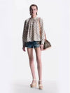 Monogram Tile Blouse 1ABPTF - LOUIS VUITTON - BALAAN 2