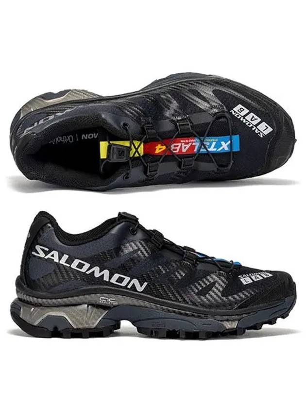 XT4 OG Low Top Sneakers Silver Black - SALOMON - BALAAN 3