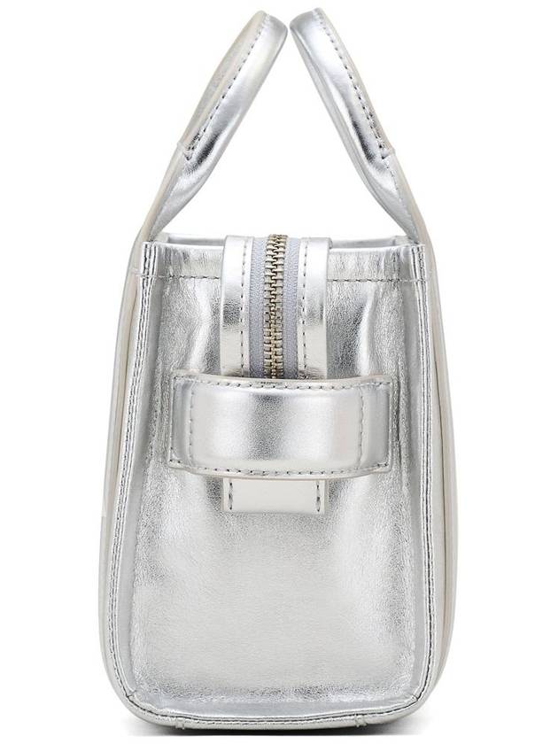 The Metallic Leather Cross Bag Silver - MARC JACOBS - BALAAN 3