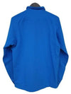 Logo Patch High Neck Zip Up Jacket Blue - PATAGONIA - BALAAN 5