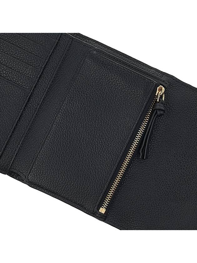 Marcie Medium Compact Half Wallet Black - CHLOE - BALAAN 10