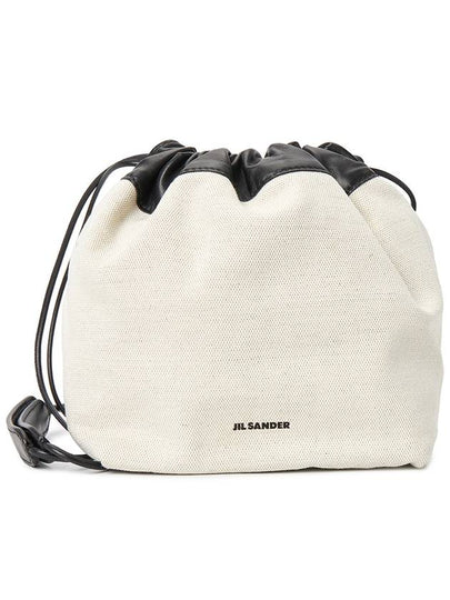 Drawstring Cross Bag Beige - JIL SANDER - BALAAN 2