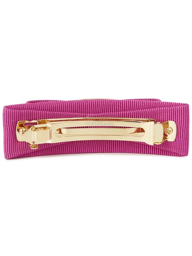 Vara Bow Hair Clip Pink - SALVATORE FERRAGAMO - BALAAN 3