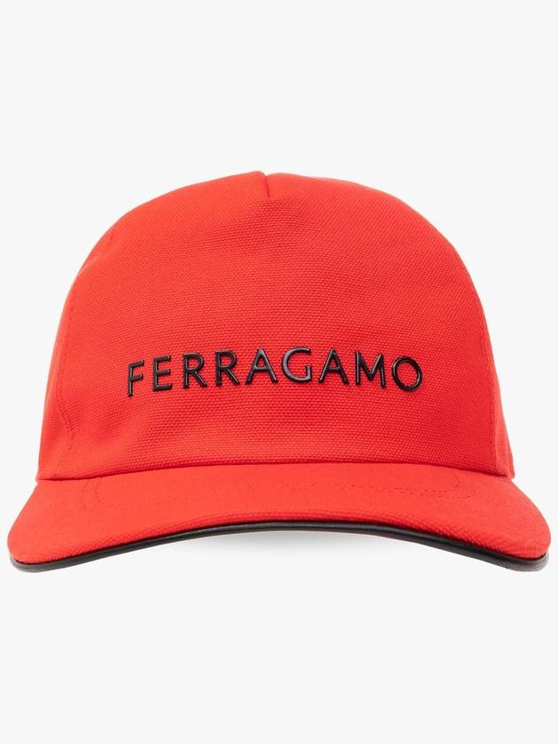 FERRAGAMO Baseball Cap, Men's, Red - SALVATORE FERRAGAMO - BALAAN 1