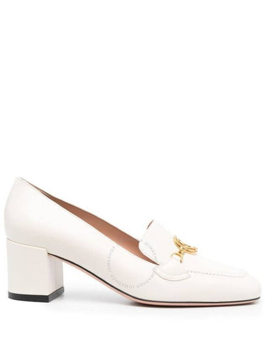 Bally Ellyane 50mm Almond-Toe Leather Pumps - BALLY - BALAAN 1