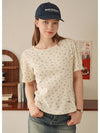 Jellybean Flower Slim Fit Tee - MICANE - BALAAN 1