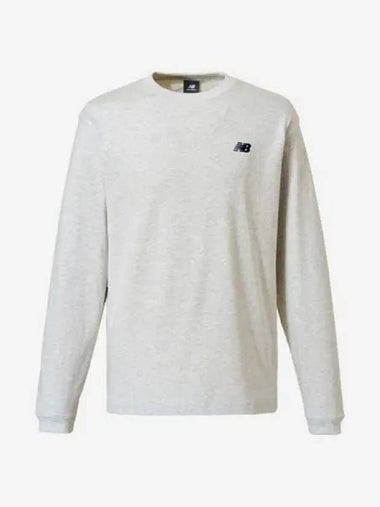 Uni Boston Long Sleeve 15 Gray - NEW BALANCE - BALAAN 1