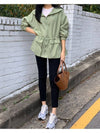 Women's Sportswear Everything Woven Oversized Jacket Green - NIKE - BALAAN 5