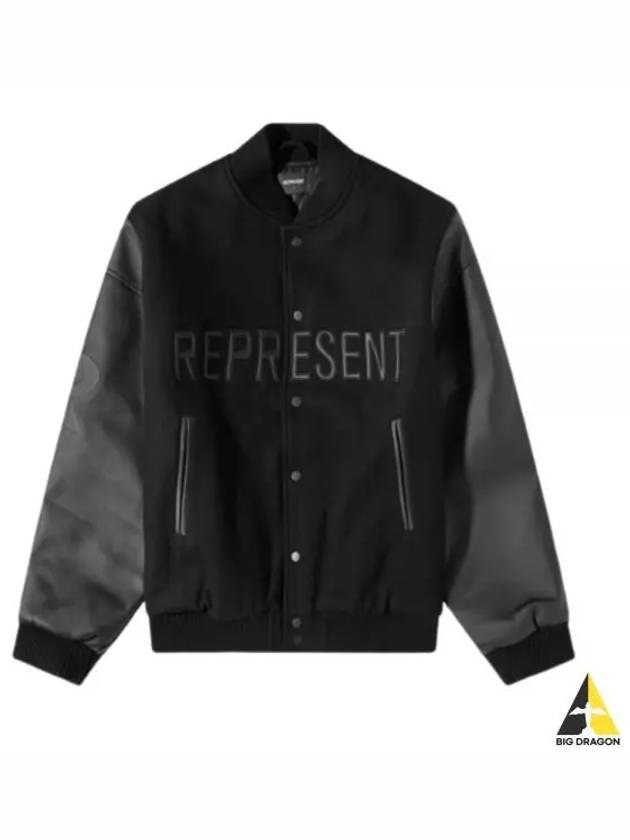 M01142 01 Logo Bomber Jacket - REPRESENT - BALAAN 1