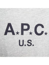 Cotton logo short sleeve Tshirt - A.P.C. - BALAAN 4