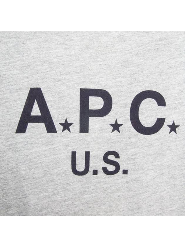 Cotton logo short sleeve Tshirt - A.P.C. - BALAAN 4