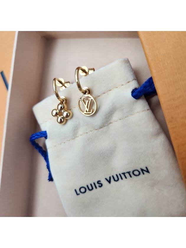 Blooming Earrings Gold - LOUIS VUITTON - BALAAN 6