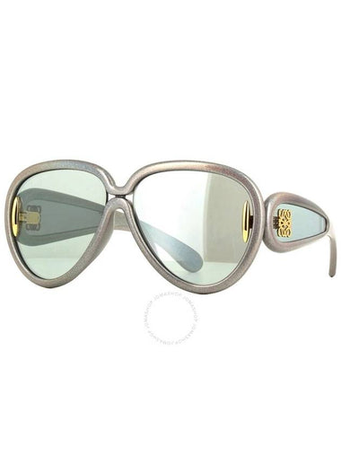 Loewe Blue Mirror Oversized Ladies Sunglasses LW40132I 05X 65 - LOEWE - BALAAN 1