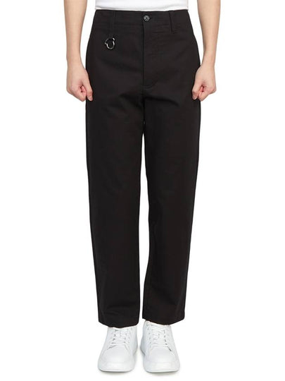 Gabardine Straight Pants Black - MONCLER - BALAAN 2