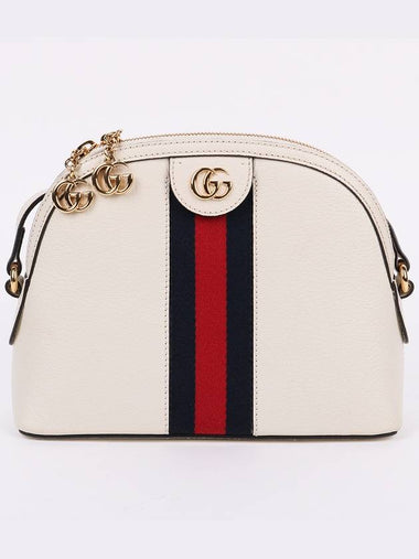 GG gold plated Ophidia white cross bag 499621 - GUCCI - BALAAN 1