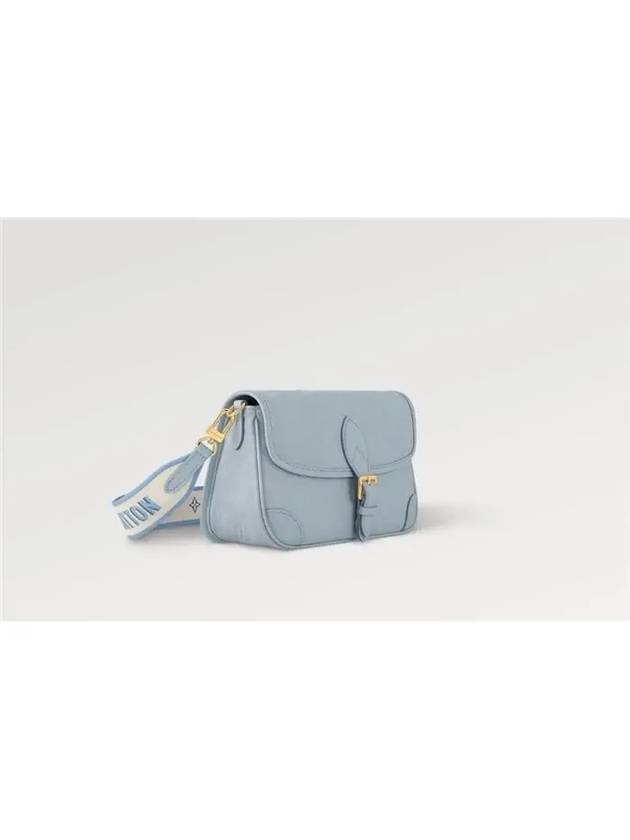 Diane Monogram Empreinte Leather Shoulder Bag Blue - LOUIS VUITTON - BALAAN 3