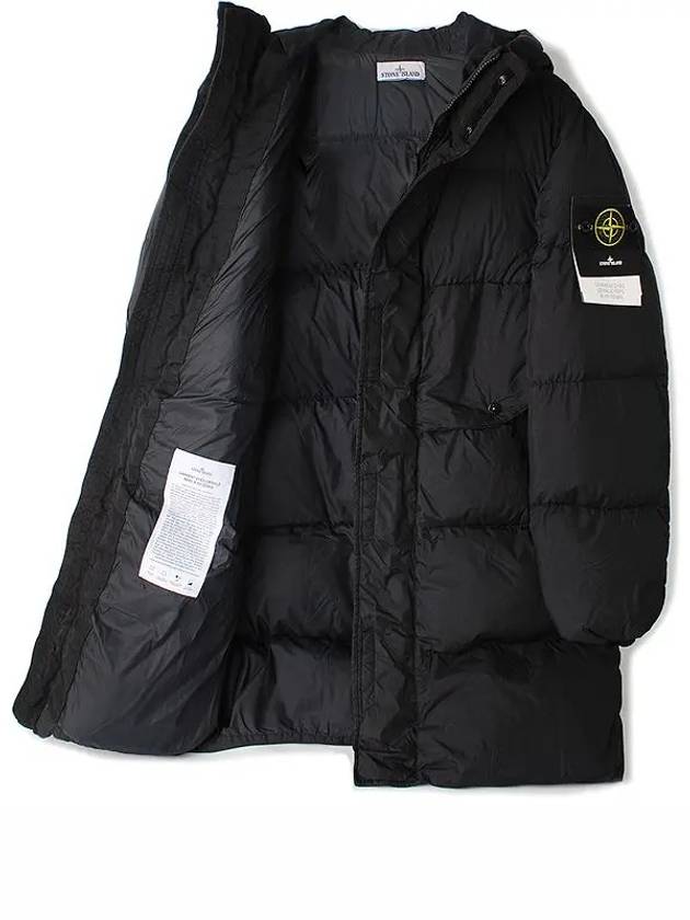 Wappen Patch Crinkle Labs Padding Black - STONE ISLAND - BALAAN 7