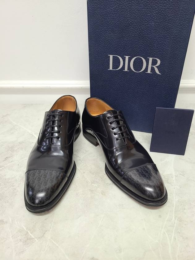 Black Oblique Timeless Oxford Shirt 39 - DIOR - BALAAN 7