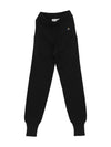 ORB Logo Drawstring Knit Leggings Black - VIVIENNE WESTWOOD - BALAAN 2