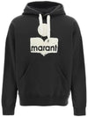 Miley Big Logo Hoodie Faded Black - ISABEL MARANT - BALAAN 1