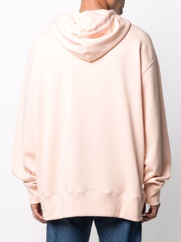 Farrin Face Oversized Hoodie Powder Pink - ACNE STUDIOS - BALAAN 6