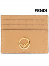 Signature Logo Card Wallet Beige - FENDI - BALAAN 3