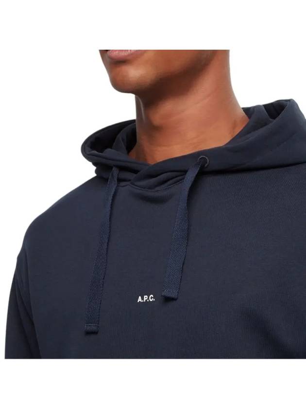 Larry small logo hood dark navy - A.P.C. - BALAAN 6