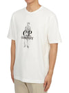 1020 Jersey British Sailor Short Sleeve T-Shirt White - CP COMPANY - BALAAN 3