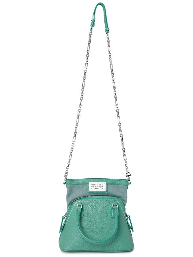 5AC Classique Micro Tote Bag Vert D'eau - MAISON MARGIELA - BALAAN 9