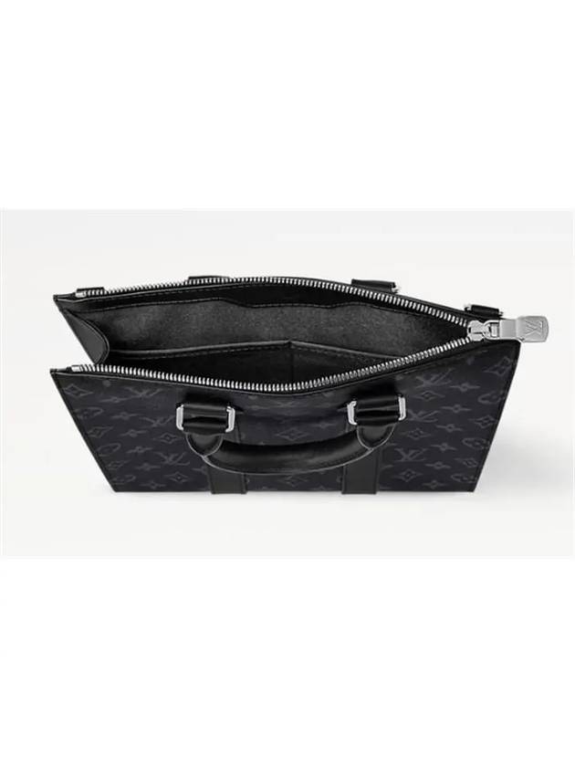 Sac Plat Tote Bag Black - LOUIS VUITTON - BALAAN 4