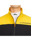 Men's Golf Bridge Rain Jacket Black - J.LINDEBERG - BALAAN 9