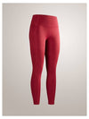 Women's Essent Warm High-Rise Leggings Red - ARC'TERYX - BALAAN 1