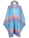 Diagonal logo color poncho IPL3AWR855 PU - IJP DESIGN - BALAAN 3