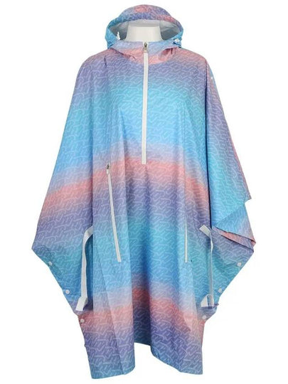 Diagonal logo color poncho IPL3AWR855 PU - IJP DESIGN - BALAAN 2