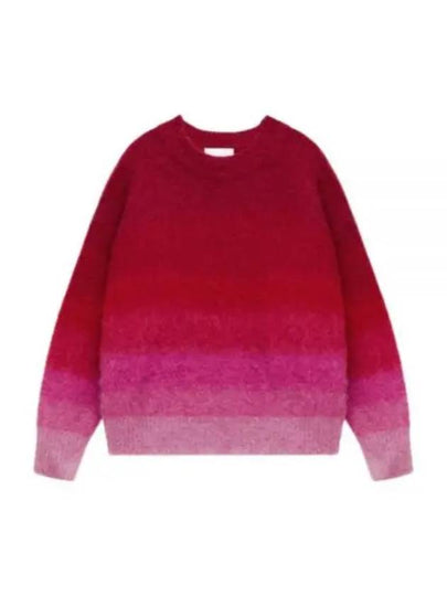 Drussellh Mohair Knit Top Fuchsia Pink - ISABEL MARANT - BALAAN 2