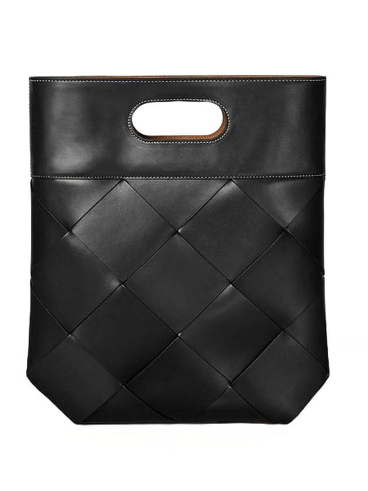 Intrecciato Weaving Tote Bag Black - BOTTEGA VENETA - BALAAN 1