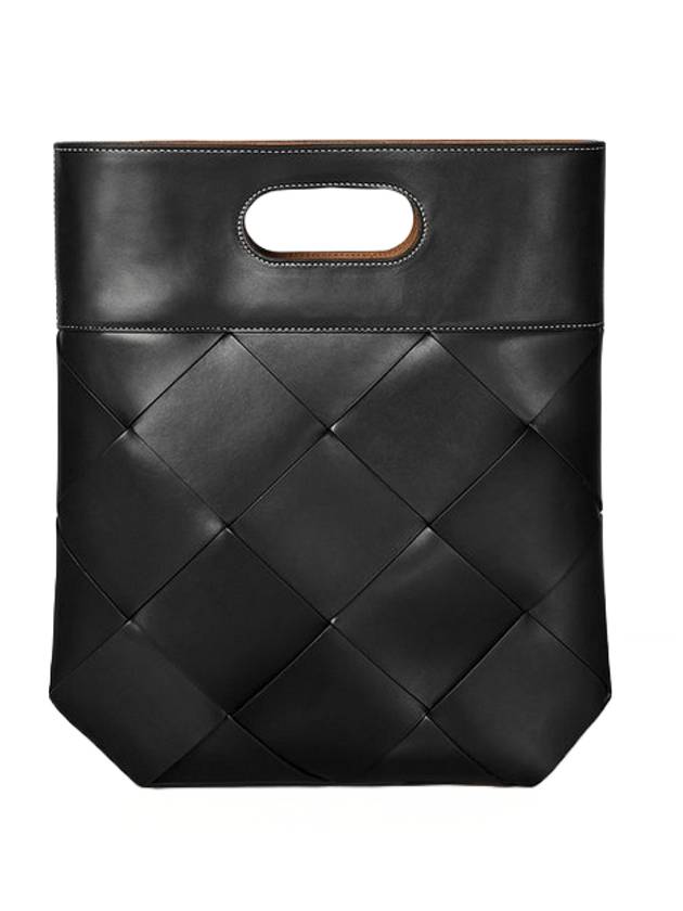 Intrecciato Weaving Tote Bag Black - BOTTEGA VENETA - BALAAN 1