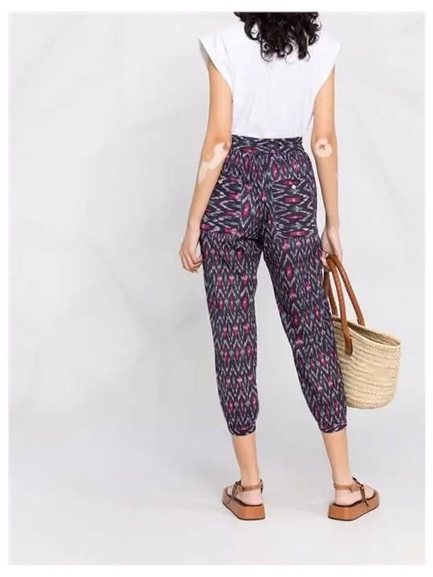 Ragun Crop Pants PA2050 22P034E 30FN - ISABEL MARANT - BALAAN 4