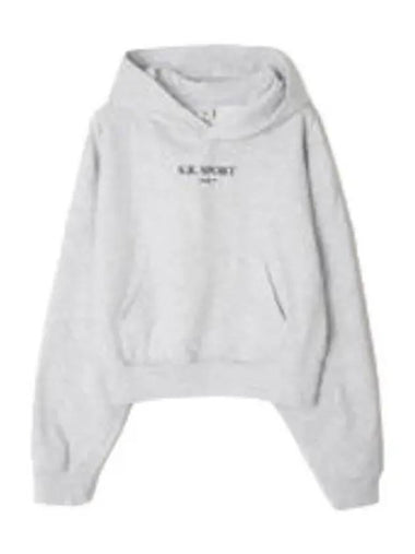 logo print hooded sweatshirt - SPORTY & RICH - BALAAN 1