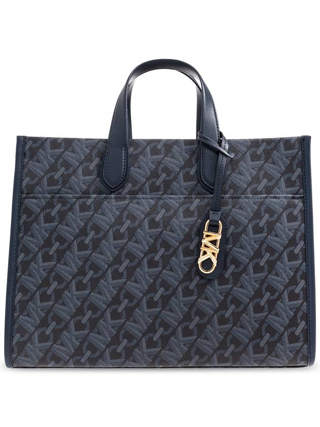 Michael Michael Kors ‘Gigi Large’ Shopper Bag, Women's, Navy Blue - MICHAEL KORS - BALAAN 1