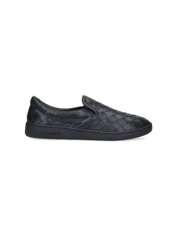 Intrecciato leather slip on sneakers 271339 - BOTTEGA VENETA - BALAAN 1